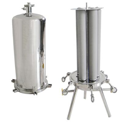 China Stainless Steel Water Filter Housing for Pressure Vessel and Food Grade Titanium Stick for sale