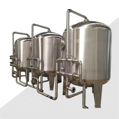 China Application of Multi-Media Filter with Quartz Sand and Activated Carbon for Agricultural Water Treatment for sale