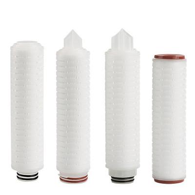 China Engineering machinery filtration consumables industry-dust collector filter cartridge polypropylene PP water filter for sale