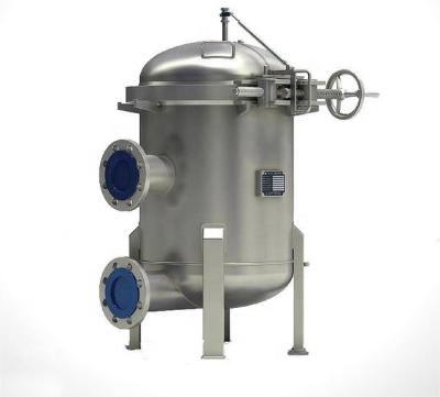 China Stainless Steel Bag Filter Housing for Multiple Liquid Filtration of Milk and Beverage for sale