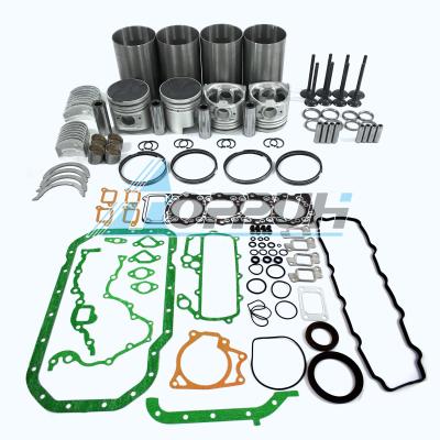 China Machinery Repair Shops Overhaul Rebuild Kit With Bearings Piston Rings Full Gasket Set Engine Valve Liner Kit For Mitsubishi 4M40 4M40T for sale