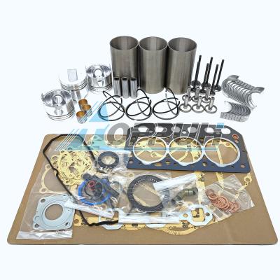 China Machinery repairs workshop S3L engine rebuild kit with valves fit for Mitsubishi diesel engine piston ring liners bearing gakset kit S3L2 for sale