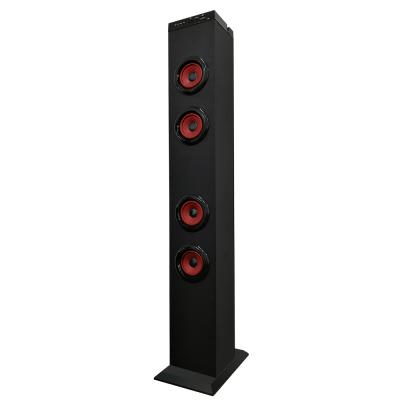 China Samtronic T11 2.0 Bass Wireless Tower Speaker Super No Channel With Phone Dock Home Theater System Wooden Speakers for sale