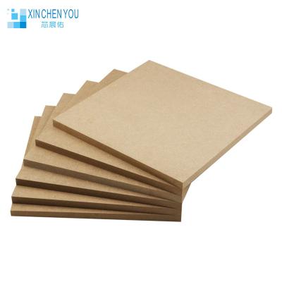 China Plain MDF Veneer MDF For MDF Chapa Moisture Proof Customized Wholesale Furniture for sale