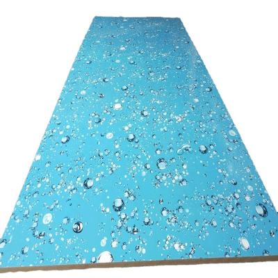 China Cheap Price 16mm Moisture Proof High Glossy Market Nigeria Somalia 17 18mm Furniture Melamine MDF BOARD for sale