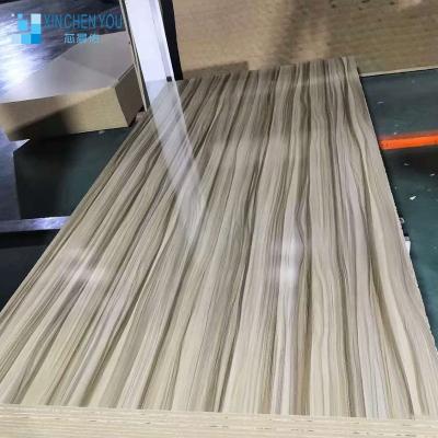 China Hot Selling Glossy Solid Grain Colored Melamine Laminate Mdf Colored 18mm High And Wooden Board Moisture Proof for sale