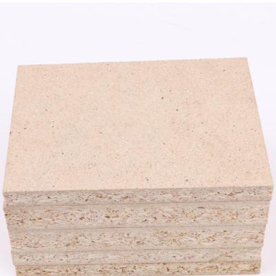 China Traditional Top Selling Cheap Price Good Quality Particle Board Raw MDP Single Board For Cabinet And Furniture for sale