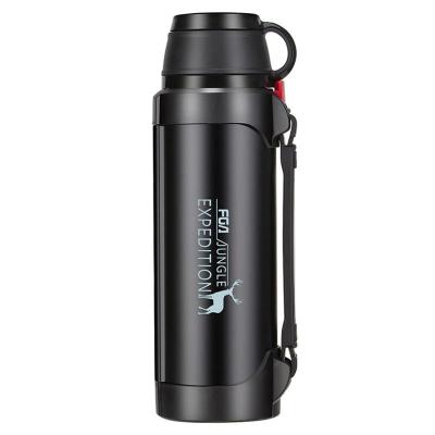 China 1200ML 1.2 Litre Vacuum 316 Stainless Steel Insulated Flask Bottle Hot And Cold Travel Metal Sports Bottle Easy To Carry For Outdoors Activities for sale