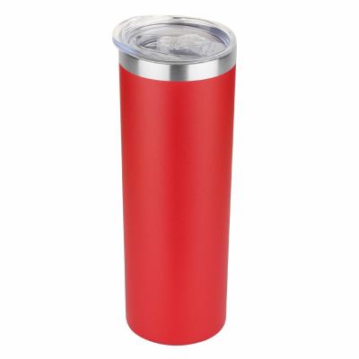 China Custom Tumbler With Lid And Straw Add Your Photo Text Personalized Skinny Tumblers 20oz Stainless Steel Insulated Double Wall Coffee Cup For Hot Cold Drinks for sale