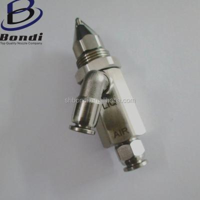 China Industrial Dust Collection Air Stomizing Nozzle , Mixed Water Mist Nozzle , Water And Air Nozzle for sale