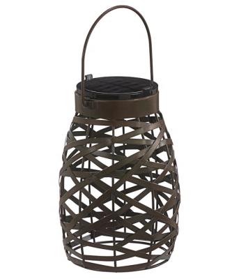 China 2020 Hot Sale Solar Metal Lantern Solar Hanging Metal Lantern for sale