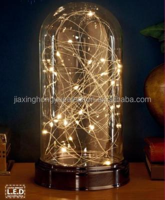 China NEW Christmas and Holiday Decoration LED MICRO GLASS DOME WARM WHITE LIGHT for sale