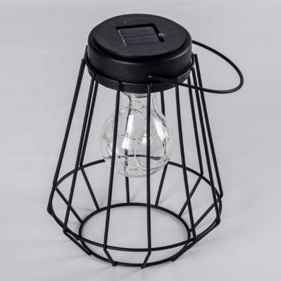 China Solar Garden Iron Lantern for sale