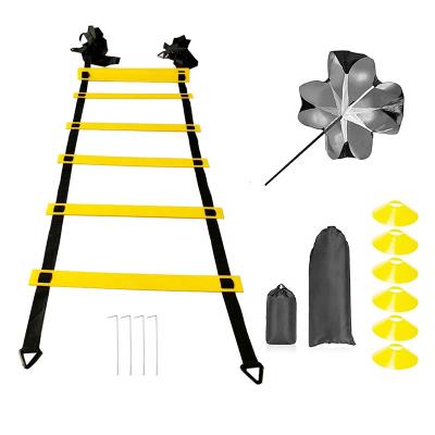 China Agility Training Ladder Disc Cones Resistance Parachute Drawstring Bag Speed ​​And Agility Training SetHot Selling Products for sale