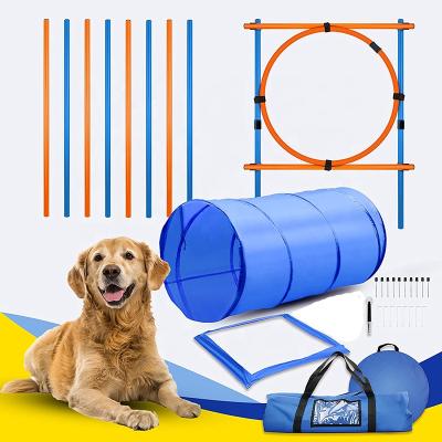 China Sustainable Pet Toy Outdoor Dog Fun Dog Training Set Agility Dog Training Equipment for sale