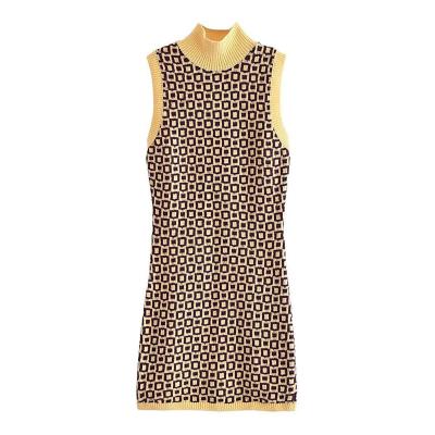 China Anti-Static Summer And Autumn Geometry Graphic High Quality Even Summer Beach Christmas Girls Dress for sale