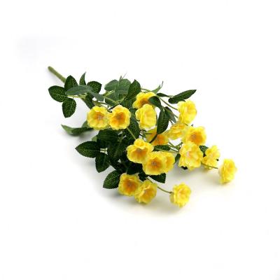 China Window Display Touch Soft Plastic Real Flower Starry Artificial Gypsophila Arrangement Flowers Baby's Breath For Home Decor Jasmine for sale