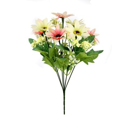 China Simple Imitation Imitation FlowerPlastic Window Display Moisturizing Bouquet Home Decoration Flowers Artificial Flower Curling Chrysanthemum for sale