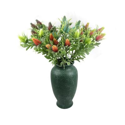 China Large Handwork Artificial Flower Long Branch Fruit Group Hairy Flocking Customized Window Display Manufacturers Large for sale