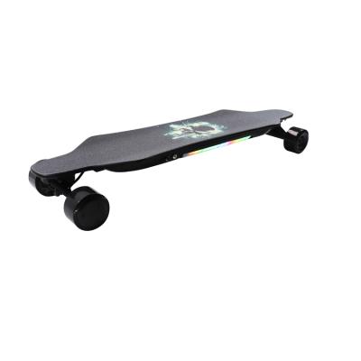 China New Design Dropshipping GreatRoc Adult Road Adult Long Board Powerful Smart Four Wheel Electric Skateboard With Remote Controller for sale