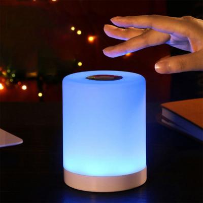 China Hands Taking or Hanging 2022 Best LED Night Light Touch Lamp for Bedrooms Living Room Portable Table Bedside Lamps for sale