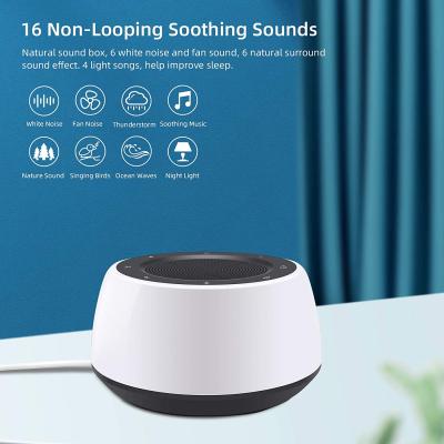 China Timmer White Noise Machine For Sleep Baby Kids Adults Sound Machine With Night Light for sale