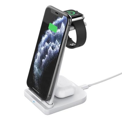 China Mobile Phone Amazon Best-selling 15w Charger 2.5W Wireless Charger For Watch 2W Charging Pad For Earphone for sale