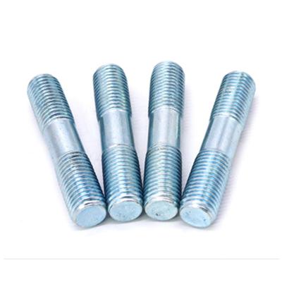 China Galvanized Healthcare High Strength Carbon Steel Stud Bolt And Nut M8 M20 M28 Stud Bolt Astm A193 B7 for sale