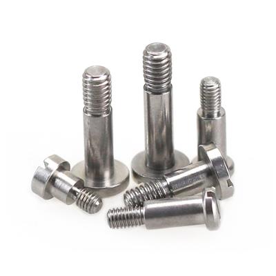 China Slotted Pan A2 A4 SS304 SS316 SS321 DIN927 Stainless Steel Shoulder Screw for sale