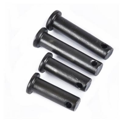 China Universal Connection DIN1434 DIN1444 Steel Black Oxide Clevis Pin With Perforated Hole Pin Shaft ISO2341 for sale