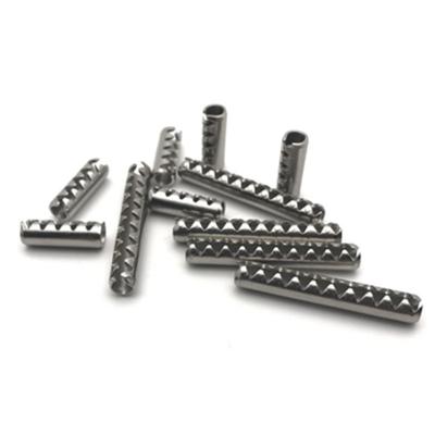 China Connection China Factory Customized Tooth High Quality Hot Selling Ss304 Stainless Steel Slotted Coiled Cog Pins for sale