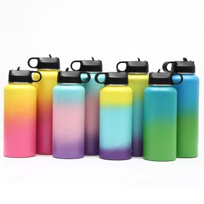 China 32oz Canteen Sustainable Hydraulic Water Bottle Metal Water Stainless Steel For Sports And Shopping for sale