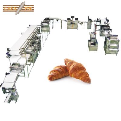 China Multifunctional French Pastry Sourcing Machine Full Puff Butterfly Production Line For Food Bakery Puff High Quality for sale