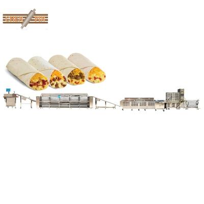 China Fully Automatic Hydraulic System Flour Tortilla Production Machine for sale