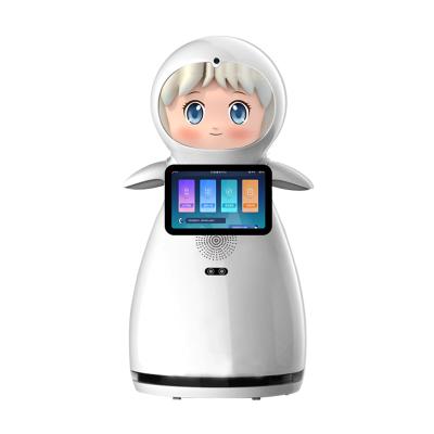 China Multi-Functional Machine Artificial Greeting Humanoid Rc Toy Interactive Greeting Robot For Intelligent Programmable Education for sale