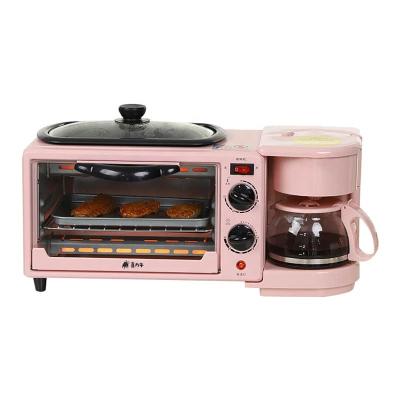 China In Hotel Set Toaster Coffee Multi Function All Multifunctional 3in1 3 Automatic Sandwich Machine One In 1 Breakfast Makers for sale