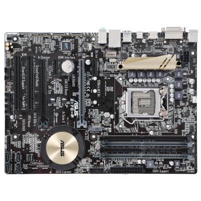 China Asus Z170-P Motherboard Z170 Desktop Used Desktop LGA 1151 i7 i5 i3 DDR4 64G M.2 SATA3 USB3.0 USB DVI Socket for sale