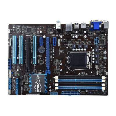 China Desktop used, for Asus P8B75-V original used motherboard Intel B75 desktop socket LGA 1155 i3 i5 i7 DDR3 32G SATA3 USB3.0 for sale