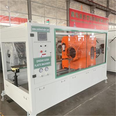 China Máquina de tuberías de conducto eléctrico de drenaje, línea de extrusión de tuberías HDPE de alta velocidad en venta