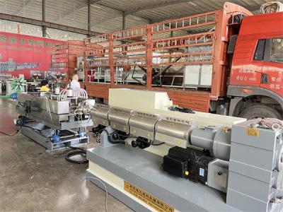 China Electrical Plastic Pipe Extrusion Machinery  , Flexible Corrugated Tube Making Machine for sale