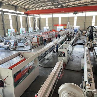 China Estructura de coextrusión de cinco capas Máquina de extrusión de oleoductos de nylon en venta