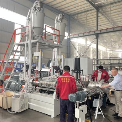 China 16-200mm PPH/PVDF Chemical Pipe Production Line with 50kw Heating Power for sale