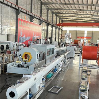 China HDPE PPR PP Pipe Production Line Pe Pipe Extrusion Line 20-110mm for sale