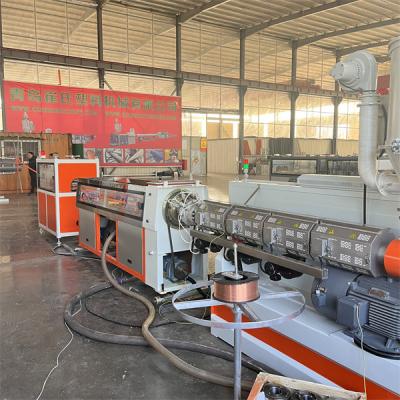 China HDPE / LDPE / PP Single Screw Corrugated Pipe Extruder for sale