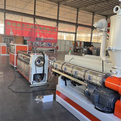 China 37-55kw PE Pipe Production Line With Hitachi Inverter And 100m/Roll Automatic Winder for sale