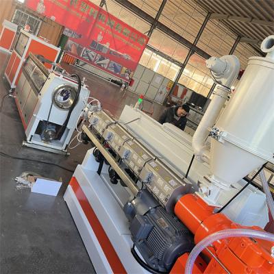 China PE PP Single Wall Corrugated Pipe Machine With Forming Machine for sale