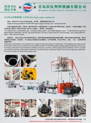 China 2 Layers 3 Layers High Speed PPR PE Pipe Co Extrusion Line Manufacturing Machine for sale