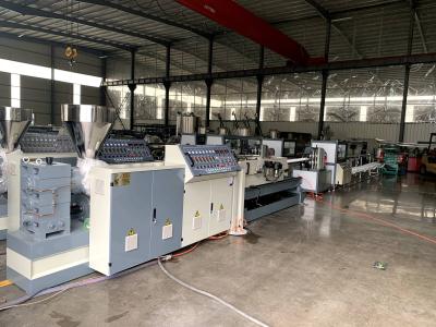 China Double Wall Corrugated Pipe Making Machine for HDPE Pipe Manufacturing Process for sale