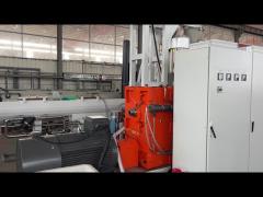 Reliable Plastic Pipe Machine 55kw-160kw 380V High Speed HDPE Pipe Machine