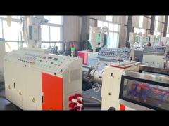 Plastic Pipe Extrusion Machine PE PVC Pipe Extruder Line For Water Supply